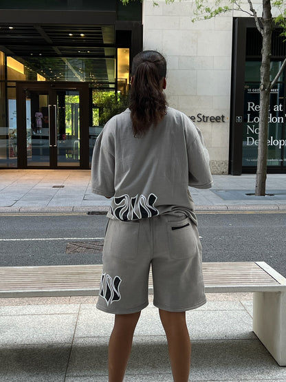 GREY RIFT SHORT SET